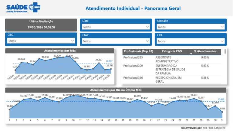 Atendimento Individual - Panorama Geral